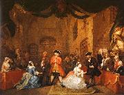 William Hogarth The Beggar's Opera painting